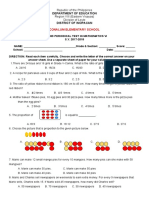 Second Periodical Test in Math 6 2017-2018