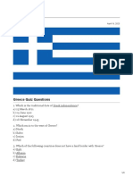 Greece Quiz