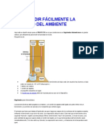 Como Medir Fácilmente La Humedad Del Ambiente: Escala Que Se Adjunta