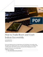 Trading Boom and Crash