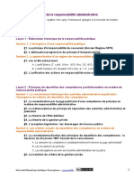 UNJF - Plan Détaillé Droit de La Responsabilité Administrative