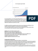 GCSE Geography Support Booklet