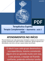 2o Aula Terapêutica Espírita - Apometria