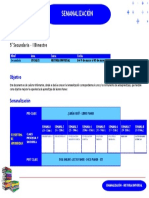 Semanalización: 5°secundaria - I Bimestre