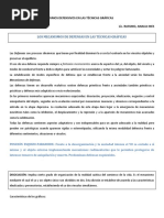 Los Mecanismos de Defensa en Las Técnicas Gráficas