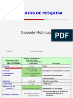 Seminarios de Pesquisa: Inocente Mutimucuio