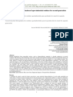 Physicochemical Characterization of Agro-Industrial Residues For Second-Generation Ethanol Production