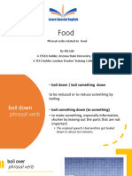 Food Conversation Teacher Zaki Badr