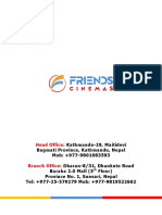 Advertising Proposal of Friends Cinemas 2023 Final