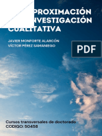 Tema 5 - Aproximación A La Investigación Cualitativa