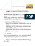 Niveau: 2nd Discipline:: Utilisation D'Outils Et Nature Des Médiums Situation D'Apprentissage