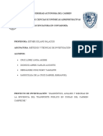 Proyecto de Investigación-Métodos