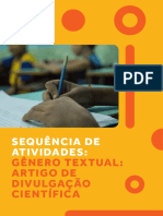 Sequência de Atividades:: Gênero Textual: Artigo de Divulgação Científica