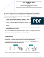 Estrutura Das Moléculas Orgânicas e Biológicas: Física E Química A