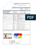 Recomendaciones de Seguridad Y Salud en El Trabajo: Operativo