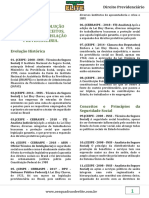 Aula 01 Exercícios Seguidade, Conceitos, Evolução Histórica e Legislação Previdenciária