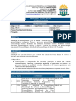 2023 - 1 Geolmorfologia Programa Plano de Ensino