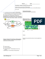 TOPIC 3.5 - Photosynthesis (AP Bio) Student Learning Guide, (2021)