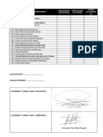 Realiza Extracción de Bobinado Trifásico: #Tareas U Operaciones Operaciones Ejecutadas Operaciones Faltantes