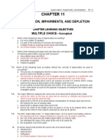 Depreciation, Impairments, and Depletion: Multiple Choice