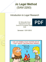 Intro To Legal Research