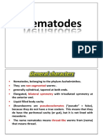 Nematodes: General Characters