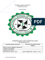 Information and Communication Technology 9 Junior High School 25&26