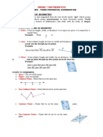 Grade 7 Mathematics: Reviewer - Third Periodical Examination