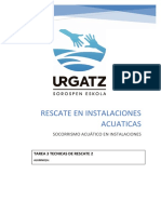 Rescate en Instalaciones Acuaticas