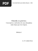 Filosofía en Práctica.: Conceptos y Métodos de Una Disciplina Más Vieja Que Los Trapos