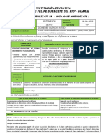 Sesión de Mate - Creamos y Giramos Figuras en El Plano Cartesiano