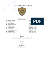 Universidad Dominicana O&M: Participantes