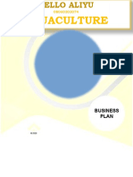 Aquaculture: Business Plan