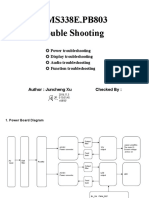 TP - MS338 E .P B 8 03 Trouble Shooting