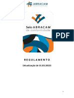 31.03.2023 Abracam - Regulamento para A Concessão Do Selo - Atualização 2023.V3.1