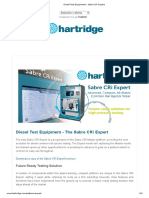 Diesel Test Equipment - Sabre CRi Expert