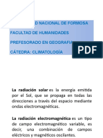 Climatología. Unidad 2. Radiación Solar Unaf