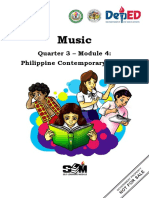 Music: Quarter 3 - Module 4: Philippine Contemporary Music