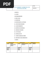 Procedimiento Administracion de Bodega