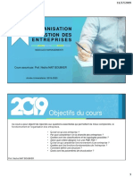 Objectifs Du Cours: Organisation & Gestion Des Entreprises