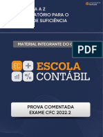 Cfcdeaaz Preparatório para O Exame de Suficiência: Material Integrante Do Curso