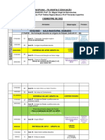 Cronograma Filosofia UNIRIO - CRONOGRAMA 2022 PRIMEIRO SEMESTRE POSTAR PDF