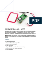 125khz Rfid Module Uart Web