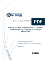 INFORME FINAL - Práctica Mate y Lengua P61