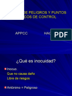 Análisis de Peligros Y Puntos Críticos de Control