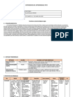 1° Grado - Experiencia de Aprendizaje N°01