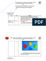 Planeacion de EDU CRISTIANA para Grado Preescolar Semana Del 21 Al 25 de Septiembre