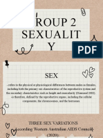 Group 2 Sexualit Y