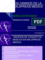 Los Caminos de La Malapraxis Medica