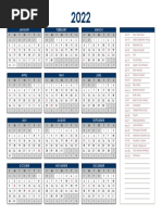 2022 India Annual Calendar Holidays 02